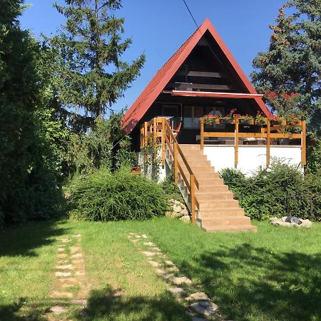 Wooden Apartman Premium Jacuzzival Alsóörs Kültér fotó
