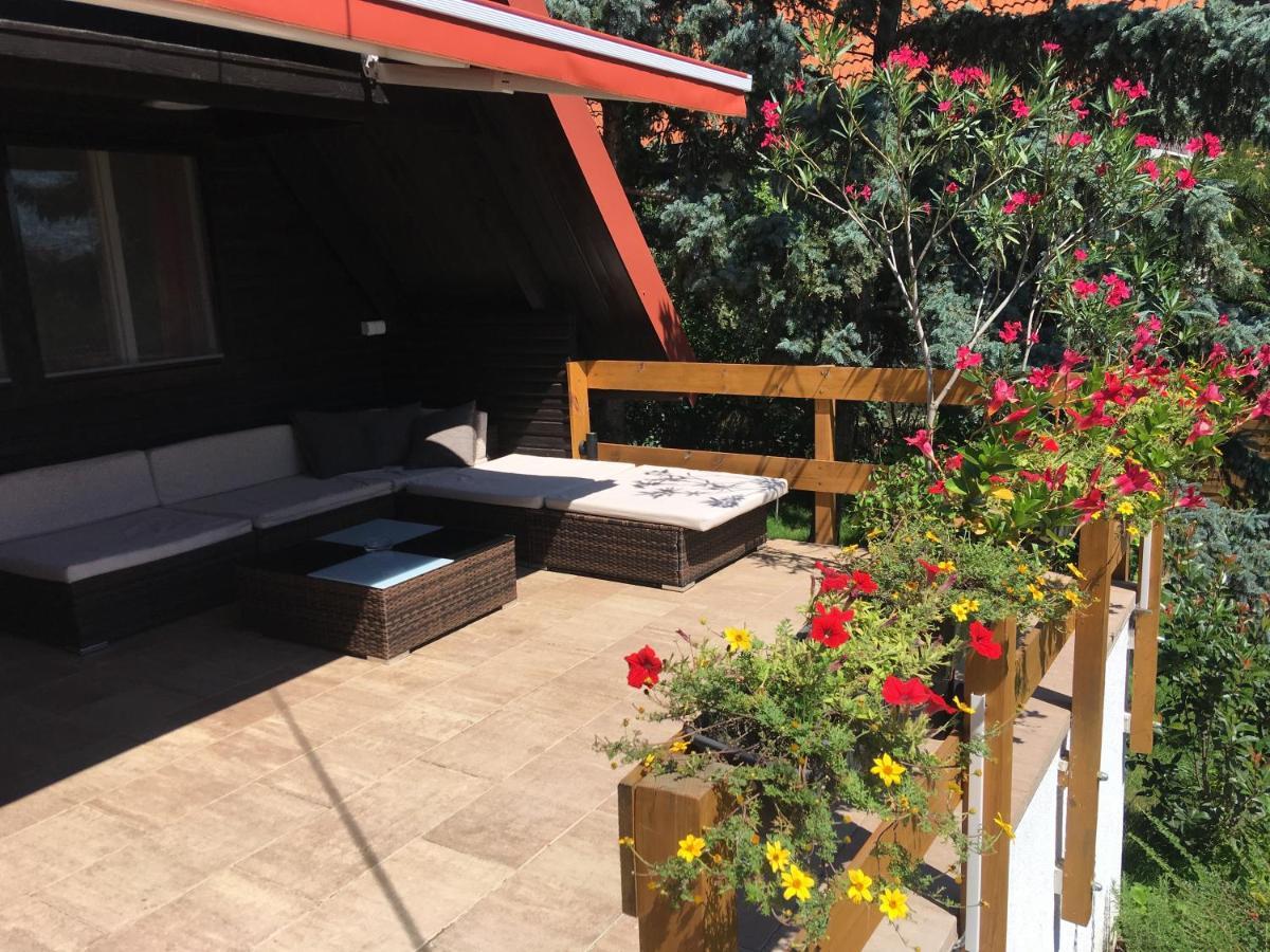 Wooden Apartman Premium Jacuzzival Alsóörs Kültér fotó