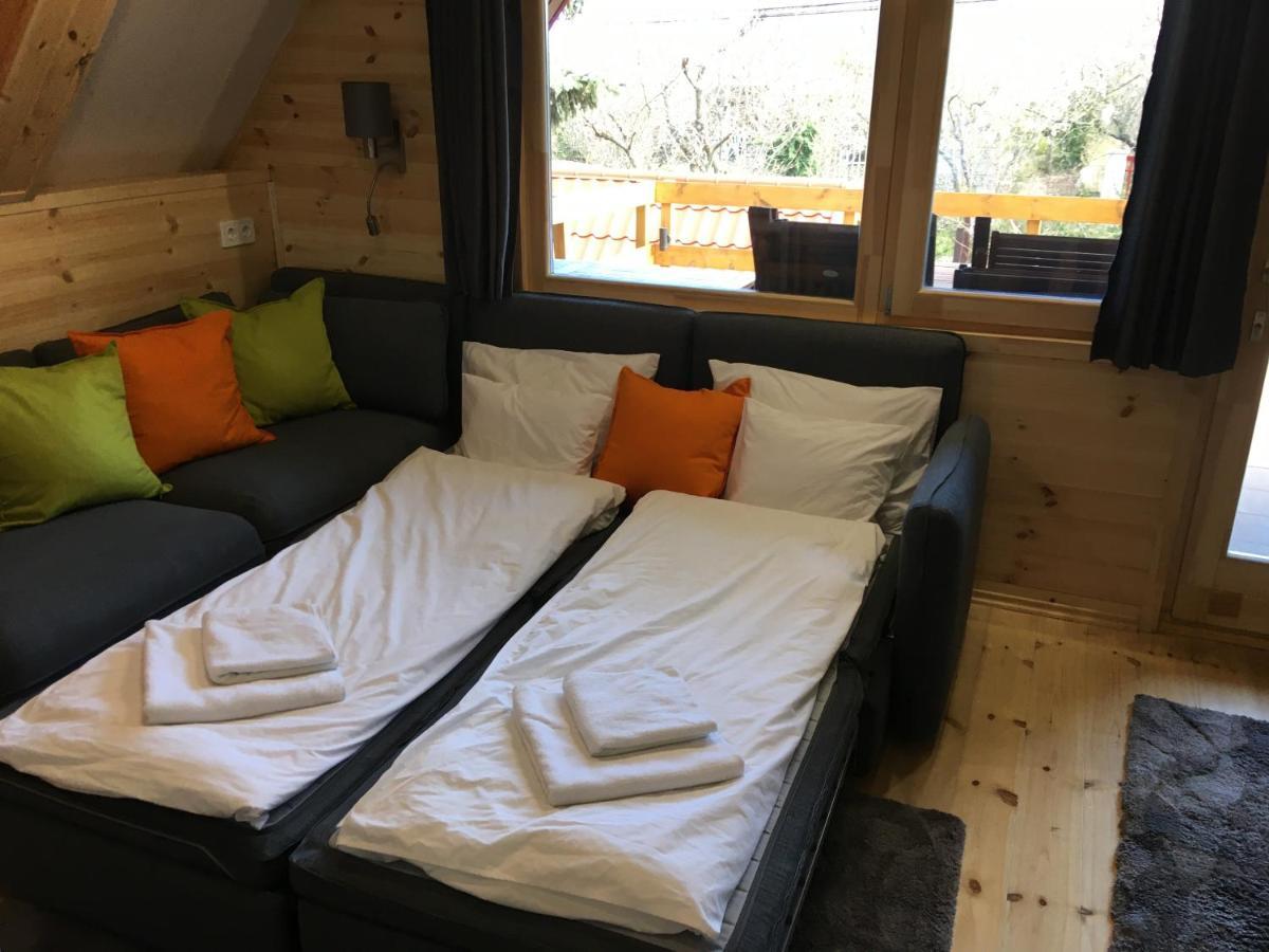 Wooden Apartman Premium Jacuzzival Alsóörs Kültér fotó